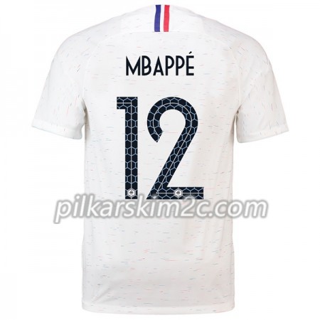 Koszulka Francja Mbappé 12 Precz Mistrzostwa Świata 2018 - Koszulki Piłkarskie